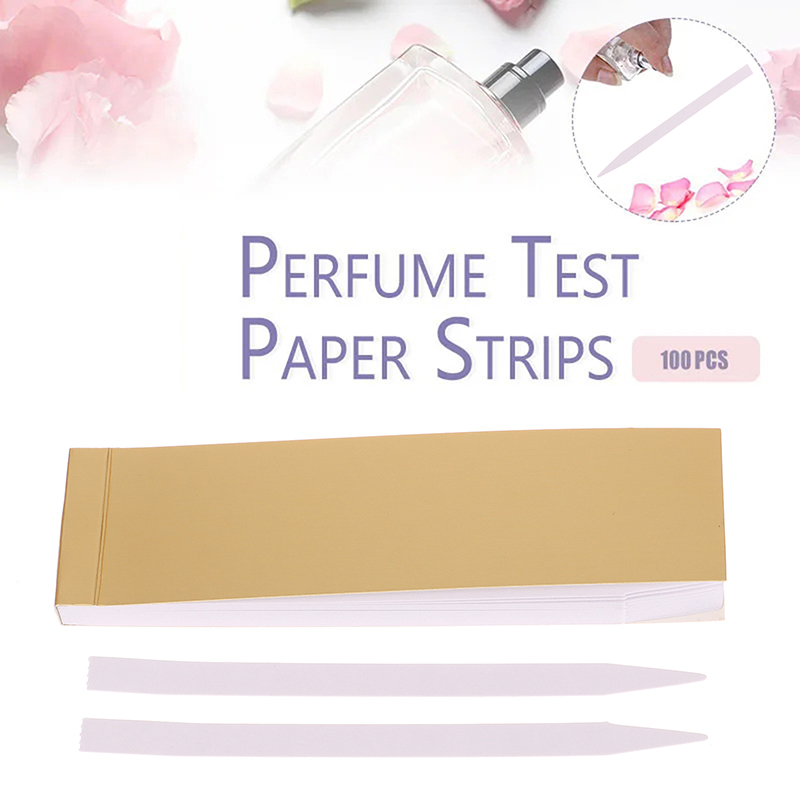 Perfume Smell Fragrance - 100pcs Tester Strips Fragrance Disposable White