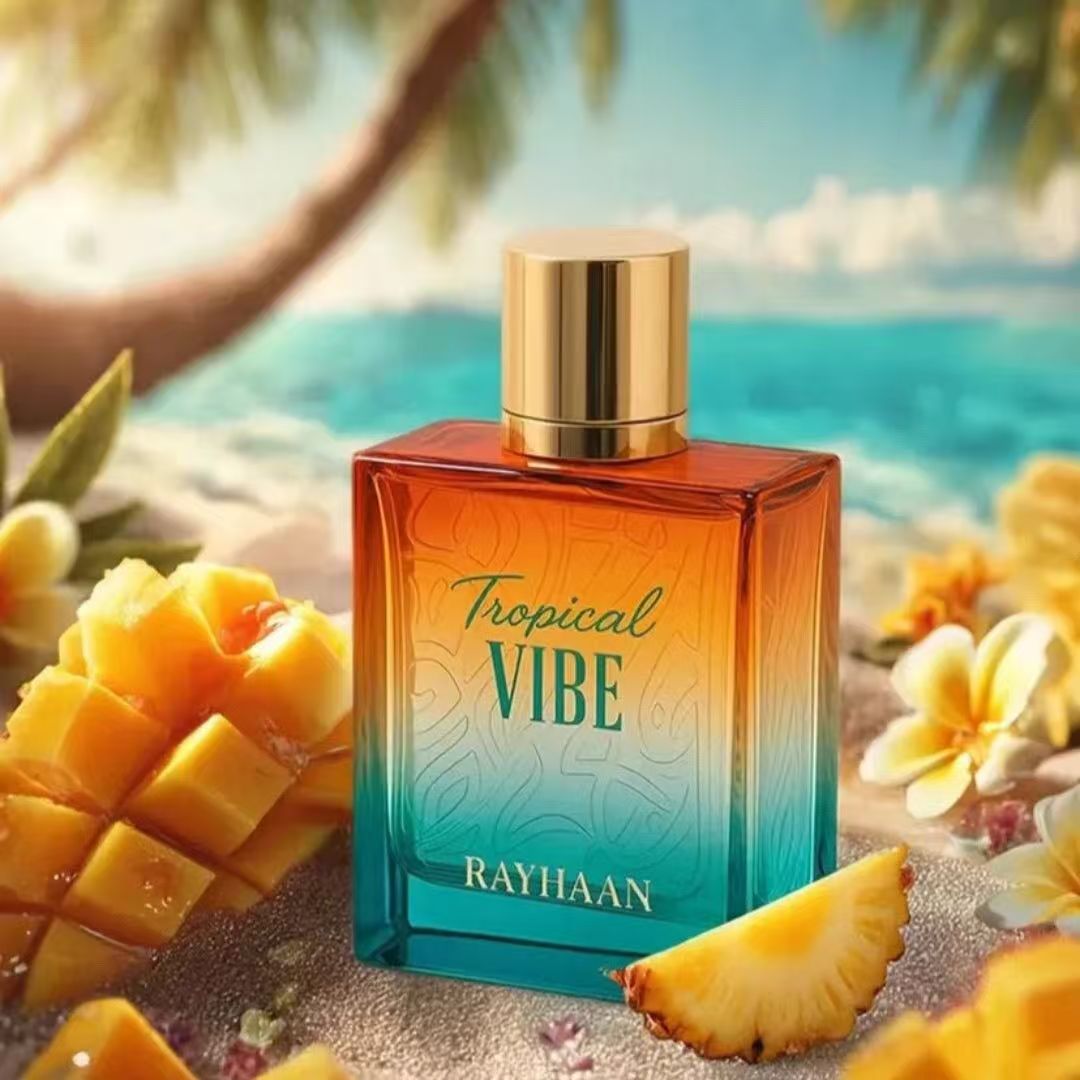 Rayhaan tropical perfume burst - Perfume Fragrance Blue ulasan dan harga