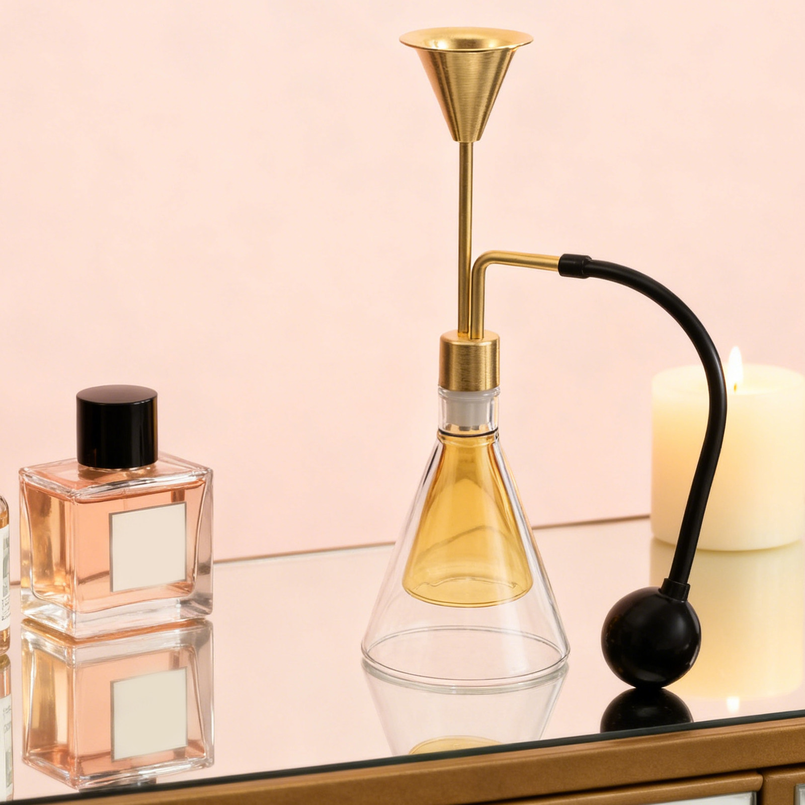 Double Wall Glass Essential Oi - Fragrance-Oils Perfume ulasan dan harga
