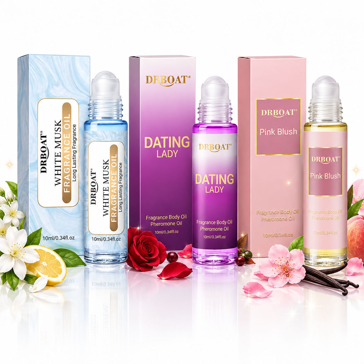 10ML Women Roll-On Oil Perfume - Fragrance-Oils Perfume ulasan dan harga