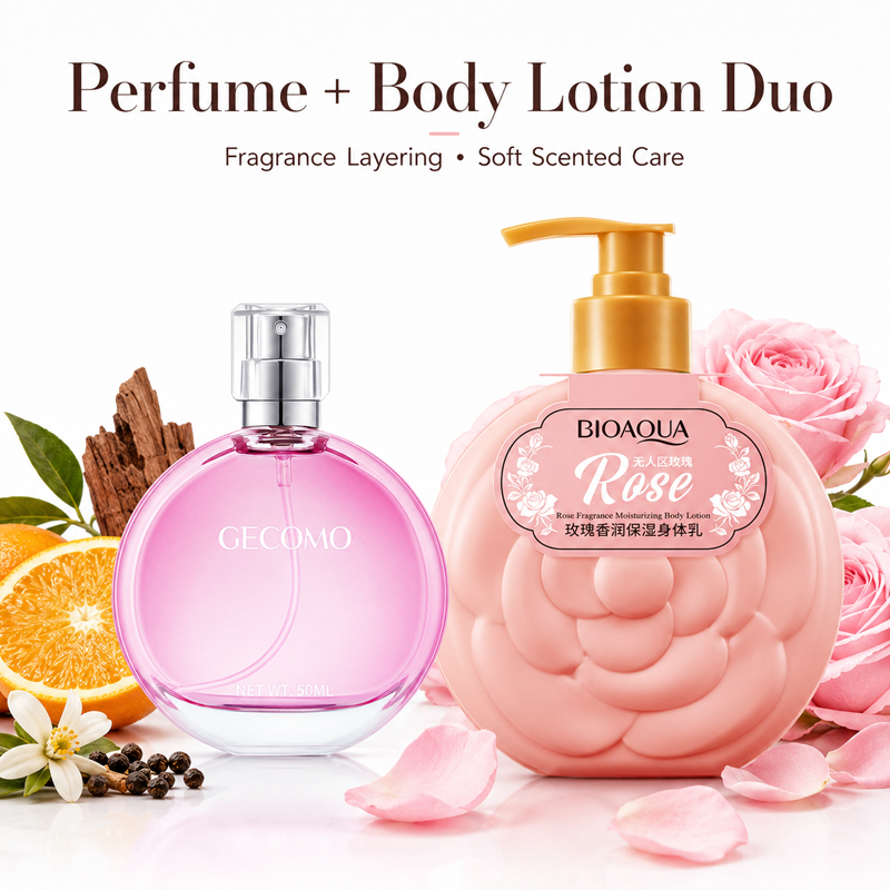 GECOMO Women's Perfume Set 50m - Perfume Smell Fragrance ulasan dan harga