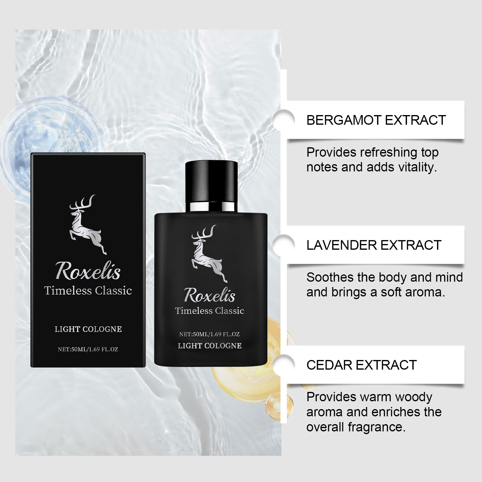 Charm Classic Cologne For Men  - Perfume Fragrance Free ulasan dan harga