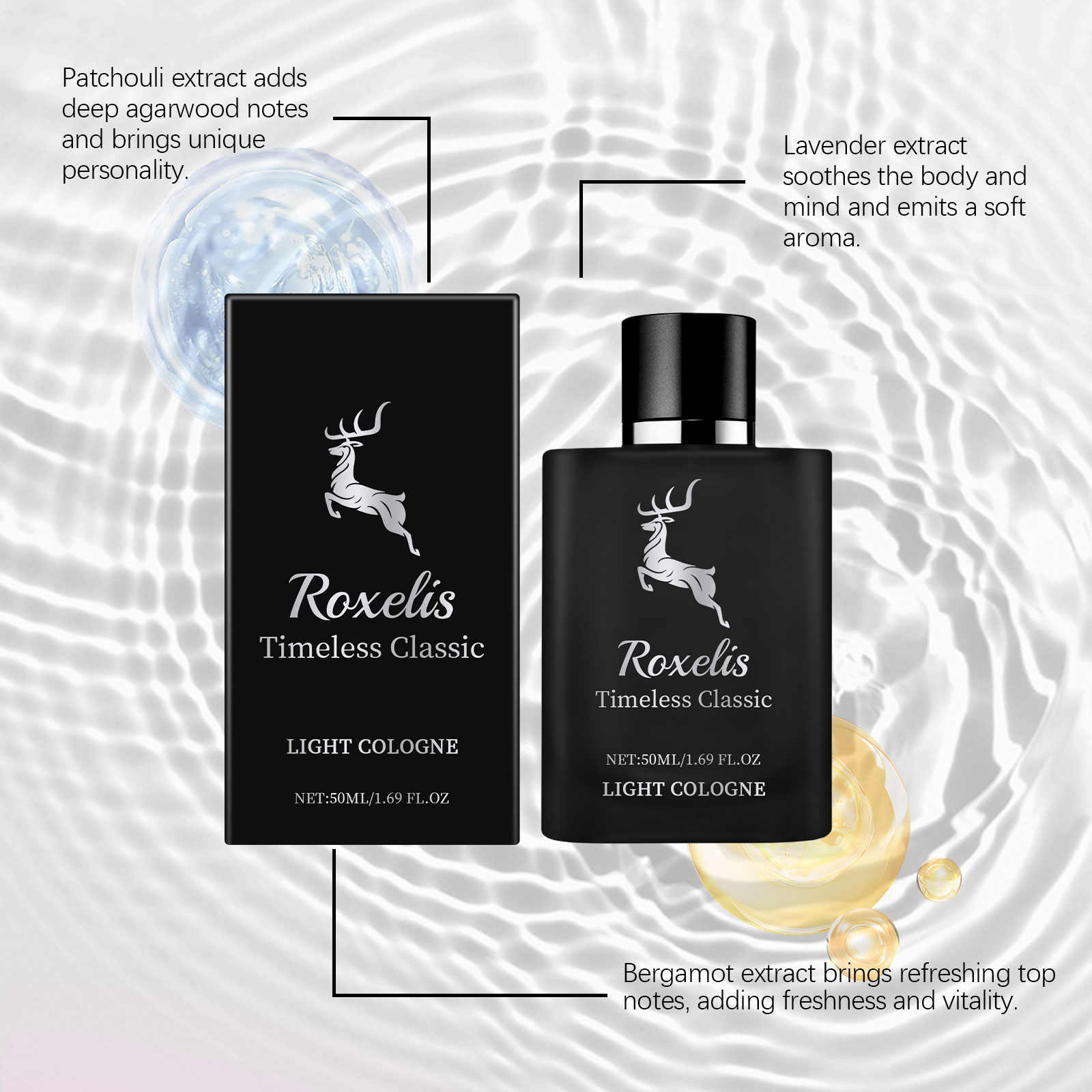Charm Classic Cologne For Men  - Perfume Fragrance Free ulasan dan harga