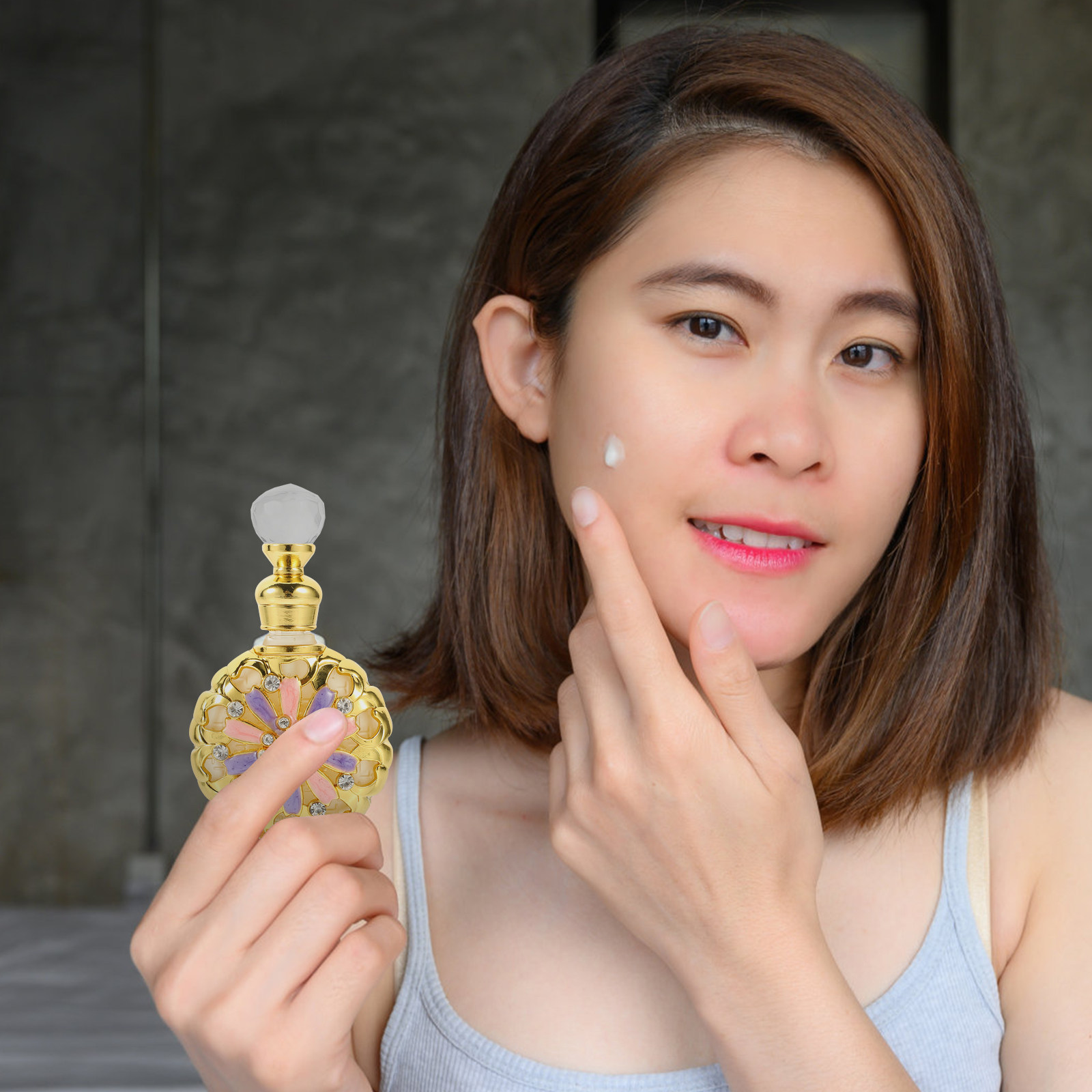 Empty Perfume Bottle Glass Tra - Fragrance-Oils Perfume ulasan dan harga